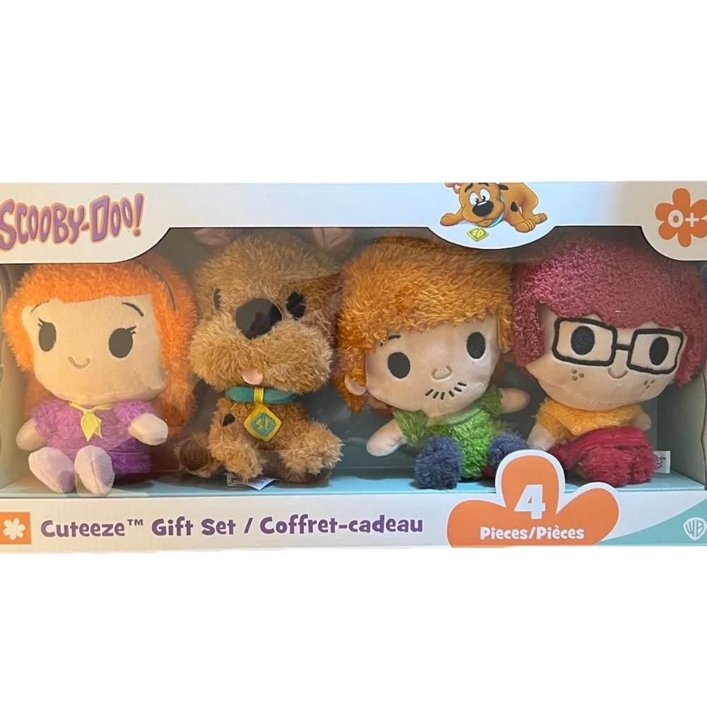 Scooby Doo Cuteeze 4 Plush Gift Set by Kids Preferred